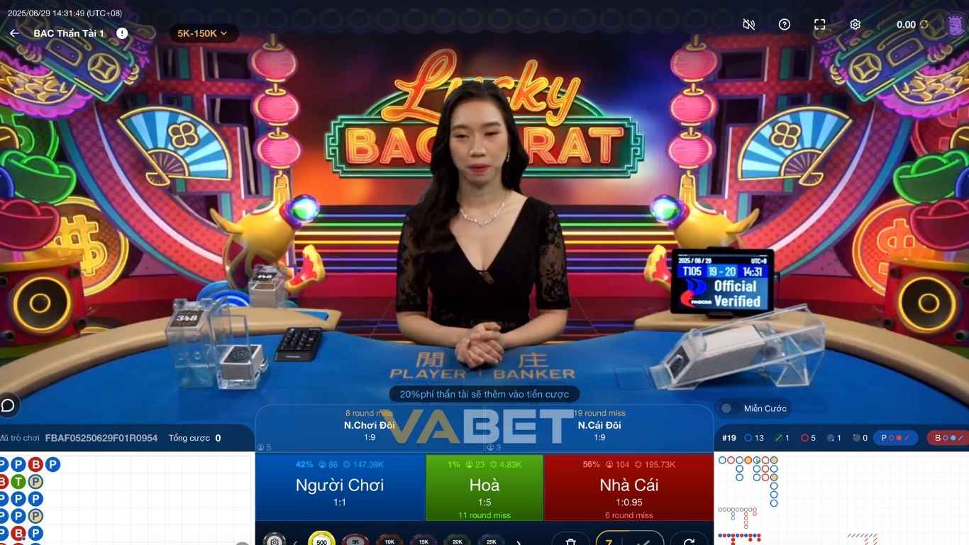 Cách chơi bài baccarat casino Vabet